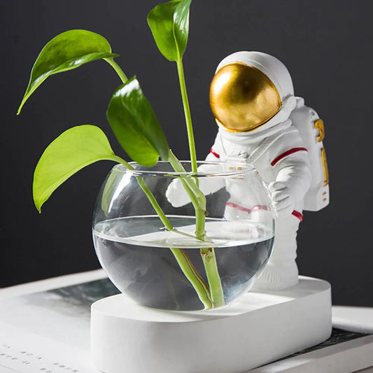 Astronaut Glass Vase